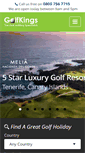 Mobile Screenshot of golfkings.co.uk